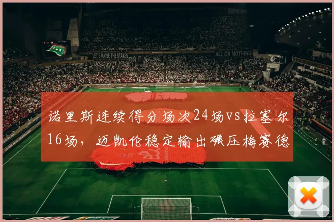 诺里斯连续得分场次24场vs拉塞尔16场，迈凯伦稳定输出碾压梅赛德斯